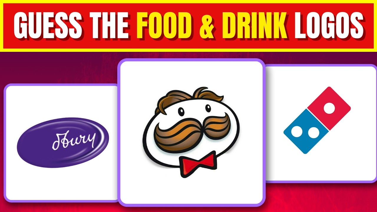 Guess 40 Logo Names in  Few Seconds |  Food🍔 & Drink 🍺 Edition | IQ KEEPSGAIN