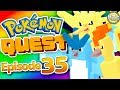 All LEGENDARY Team! - Pokemon Quest Gameplay Walkthrough - Episode 35 - Articuno, Zapdos, Moltres!