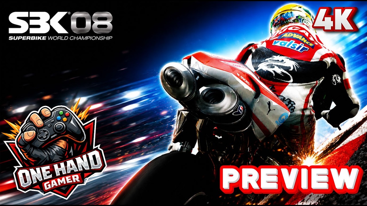 SBK-08 Superbike World Championship PS2 Gameplay 4K First 10