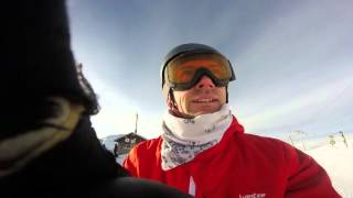 Risoul, homme de pierre, aigle (rouge) damée - 9.15am - february 18th 2016 - corduroy
