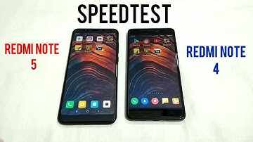 Redmi Note 5 Vs Redmi Note 4 Speed Test & Ram Management Test Hindi [Hindi]