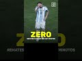 Não foi a final que a Argentina queria.