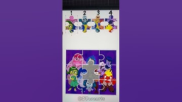 Inside out 2 Shadow Puzzle 🧩 Which one is correct  - 2 #insideout2 #insideout #art
