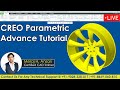 Alloy Wheel Design In Creo Parametric | Creo Complete Course In Hindi | By Ansari Sir | DigitalCADD.