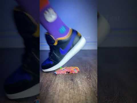 Nike Jordans vs Donut #asmr