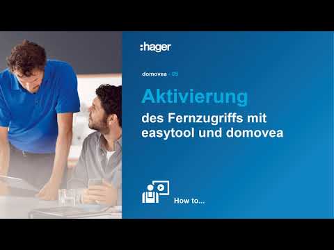 5. Aktivierung des Fernzugriffs mit easytool und domovea