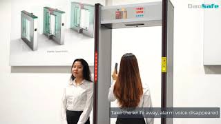 How DSSP515 walk through metal detector works? screenshot 5