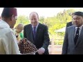 Mohamed VI da la bienvenida a  S.M. el Rey a su llegada a Rabat