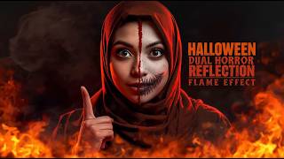 Effetto AI folle di Halloween: crea un ritratto con doppio riflesso horror con Google Gemini (pas... screenshot 5