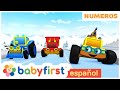 123 Arrancan - Nuevo espectáculo | Aprender números con autos de carreras | BabyFirst Español