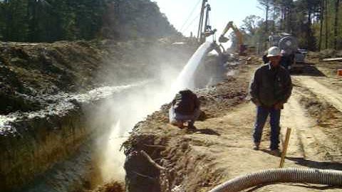 REM Pulling 42" Pipe on a Pipeline HDD in La.