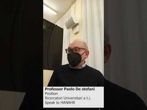 Professor Paolo De stefani  speaks to HANAHR about the shelter city of Padova, Italy ??