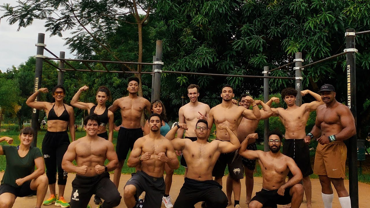TREINO RENDE MAIS COM ESSA GALERA REUNIDA 