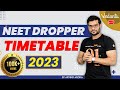 NEET Dropper Time Table 2021 | NEET 2021 Study Plan | NEET Strategy 2021 | Arvind Arora