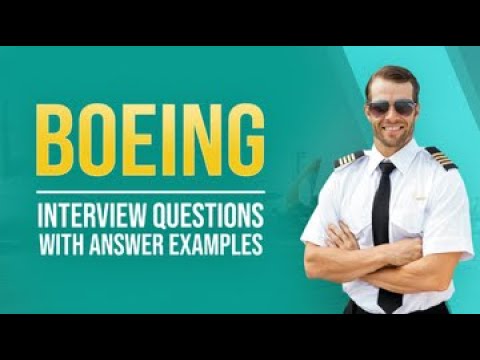 Boeing Interview Questions with Answer Examples