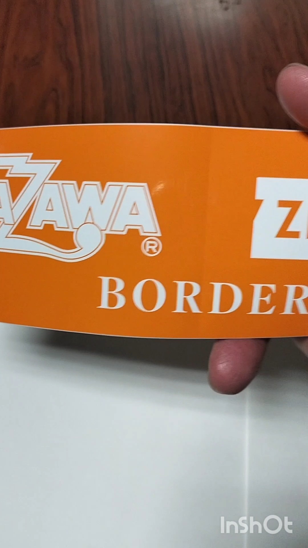 矢沢永吉BORDERとZIP-FMコラボバンパーステッカー当選報告 転売禁止‬