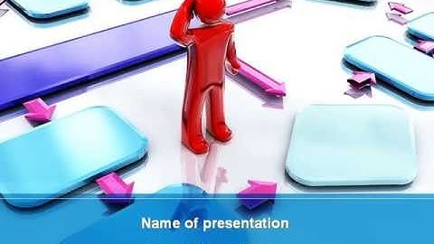 Flowchart Algorithm PowerPoint Template by PoweredTemplate.com