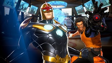 Marvel VS Capcom Infinite - Spencer/Nova - Arcade Playthrough