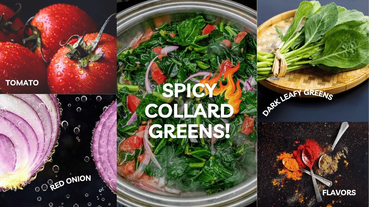 Spicy Collard Greens: Packed with Flavor! | Black History Month - YouTube