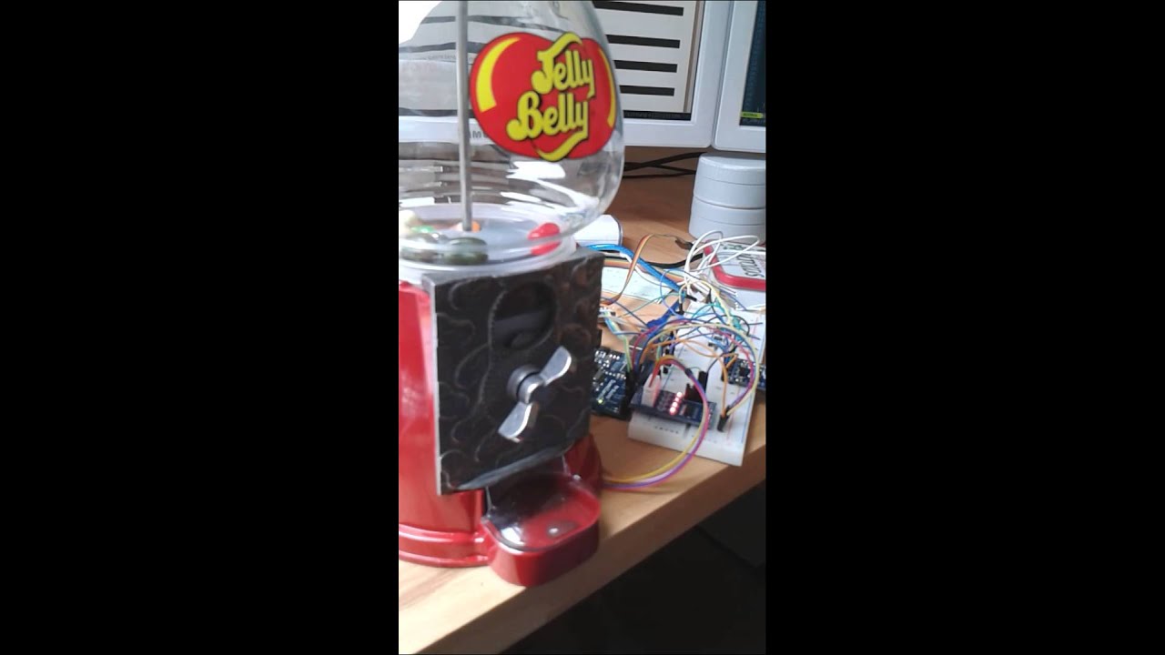 Remote Controlled Jelly Belly Dispenser YouTube