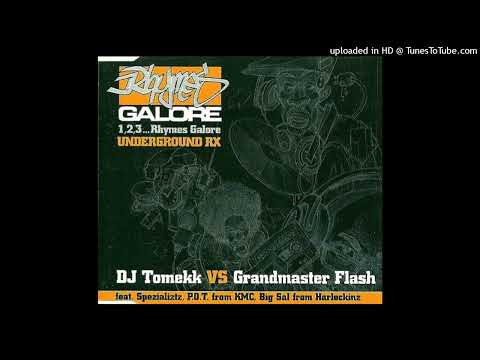 DJ Tomekk vs Grandmaster Flash- 03- 1,2,3,...Rhymes Galore- Instrumental
