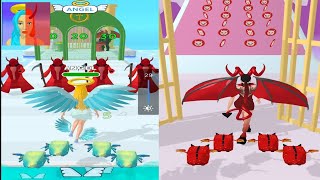 Destiny Run Game 🧚🧟 Angel vs Devil - Destiny Run Ad Ads Game All Levels Gameplay Walkthrough (1-5) screenshot 4