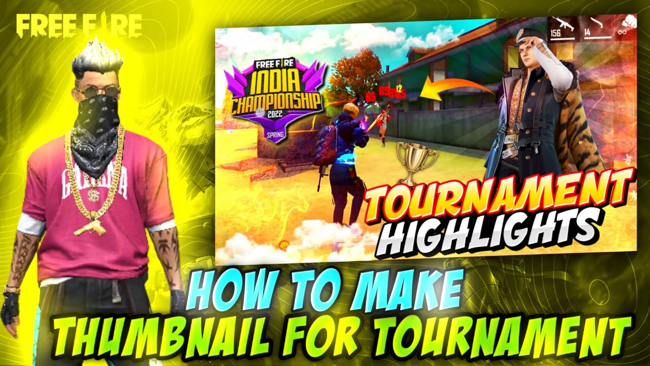 MAKE TOURNAMENT HIGHLIGHTS THUMBNAIL ON ANDROID | 