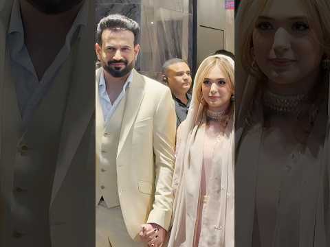 Irfan Pathan Wife Safa Baig Grace Arjun Tendulkar Wedding Ceremony ❤️ #shorts #trending