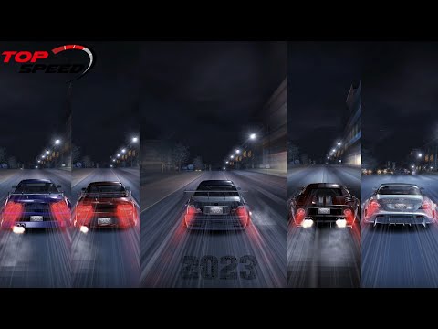 BLAST FROM THE PAST NEED FOR SPEED CARBON 2023 ALL CARS TOP SPEED ALL BONUS CARS 4K 120FPS 
