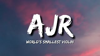 AJR - World's Smallest Violin (Lyrics) screenshot 1