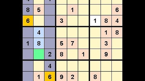 How to Solve Los Angeles Times Sudoku Expert February 9, 2022