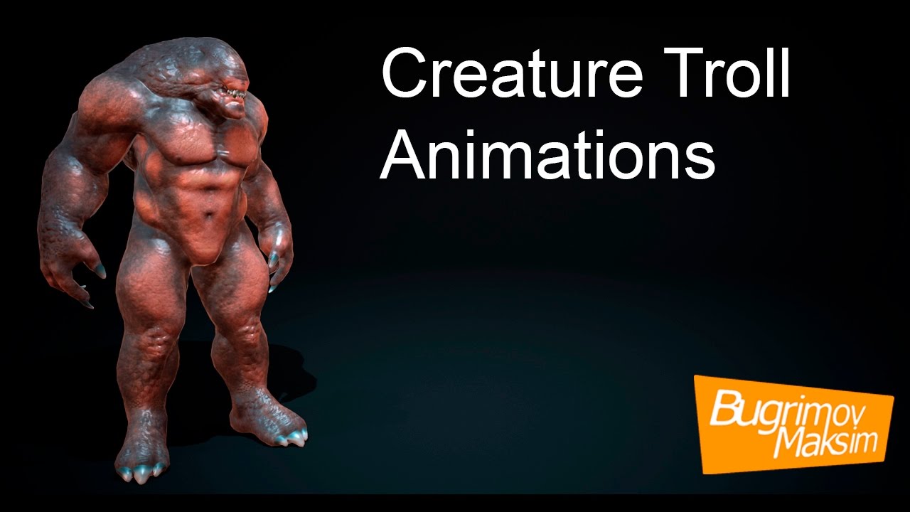 Creature Troll Animations - YouTube