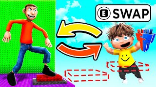 Roblox Body Swap Troll Tower To Prank My Daddy