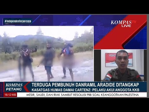 Terduga Pembunuh DanRaMil  Aradide Papua Ditangkap