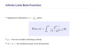 Mathematical Physics II - Beta and Gamma Functions