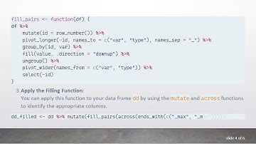 Tidyverse Techniques: Filling NA Values from Pairs of Columns Mutually