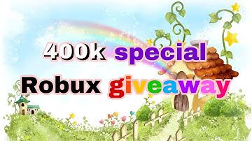 400k Robux giveaway *REAL*