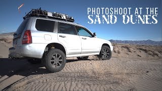 Photoshoot in the Sand Dunes