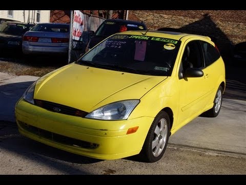 2002 Ford Focus Zx3 2 0l Dohc 16v Hatchback Youtube