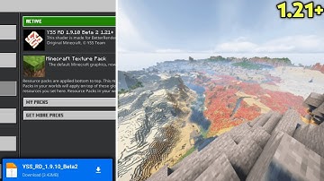 MCPE SHADERS 1.21.120 || Yss Rd – Ultra Realistic Graphics!