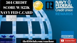 Low FICO Approved For $25,000 Navy Federal Credit Card!