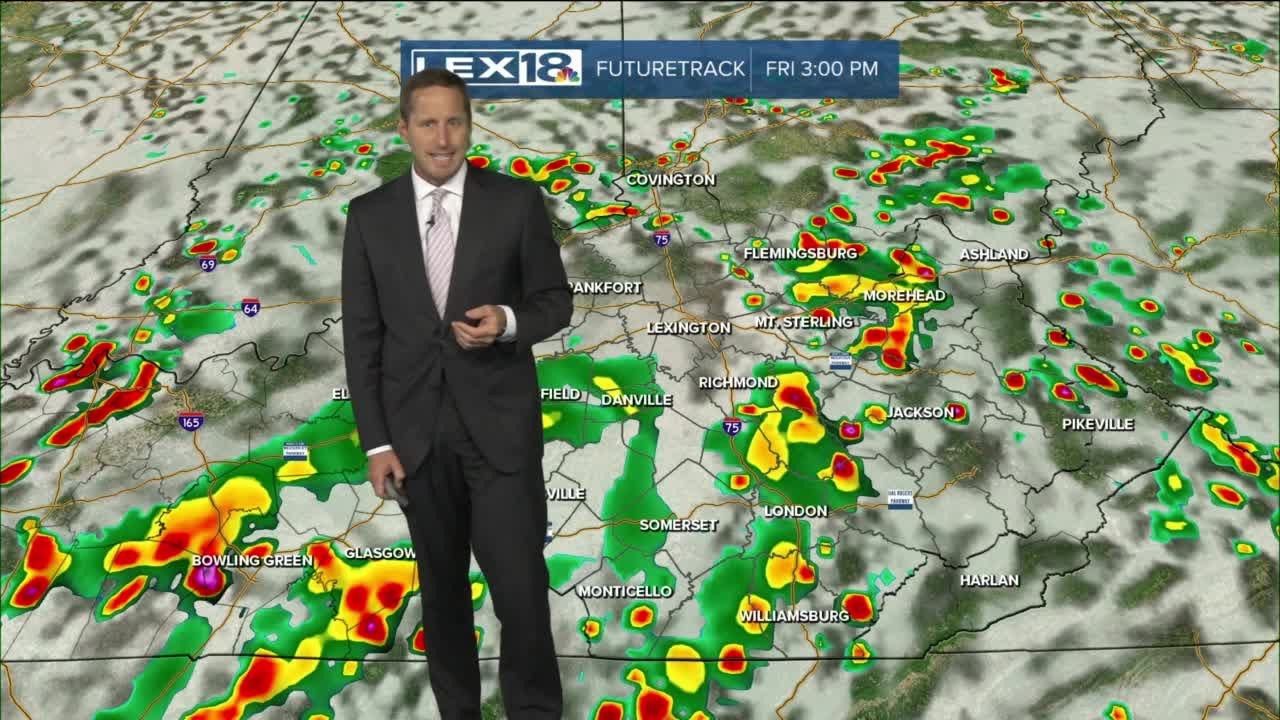 A rainy weekend ahead - YouTube