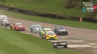 Round 1 Motorsport UK British Rallycross Championship 2023 Supercars - Lydden Hill Race Circuit