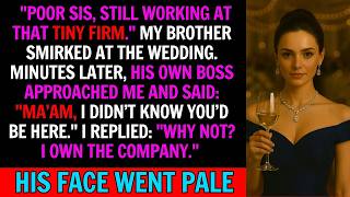 264 - At The Wedding, My Brother Mocked My “Failure” Career —  Then His Boss Called Me “Ma’am”.