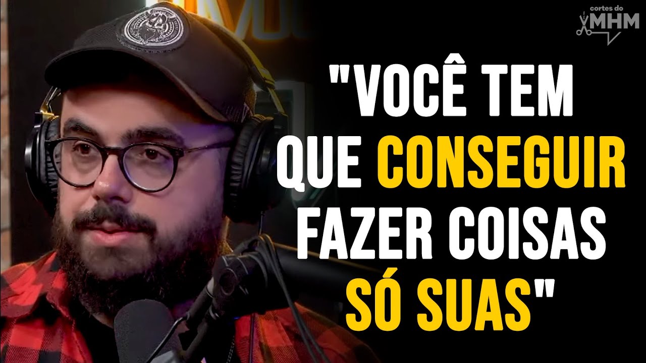 DICAS PARA SER FELIZ SOZINHO (com Caciano Kuffel) | PODCAST do MHM