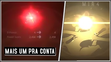 É ISSO MESMO! DTM JIN Colocou outro item T4 +8 | Cortes do Mir4