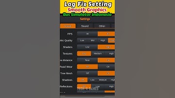 Lag Free Setting For All Device💥 | Smooth Gameplay FPS 50+🥵|#Bussid #Bussidlag #Bussidissue #Update