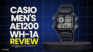 Casio Mens AE1200WH 1A Review: Classic Watch With Smart Features?