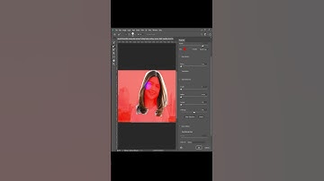 Change hair color in photoshop- #shorts #photoshop #haircolor