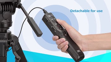 JJC TP-F2K Remote Control Tripod for Sony cameras or camcorders with a Multi Terminal as VCT-VPR1